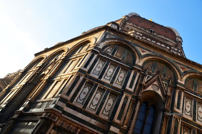 The Duomo from below