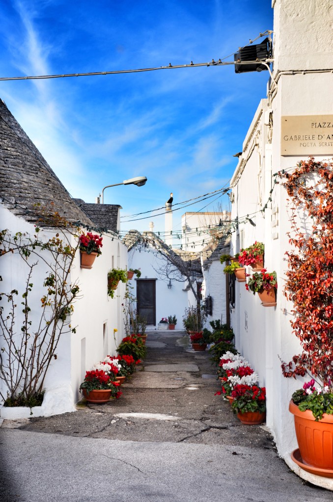 A street of trulli